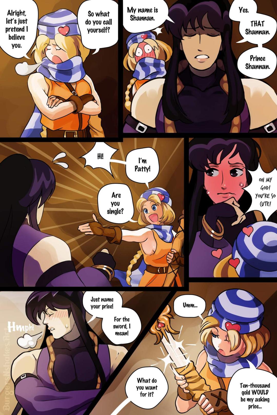 Comic Porno Patty’s Bargain - Burgers’n Shakes (#5)