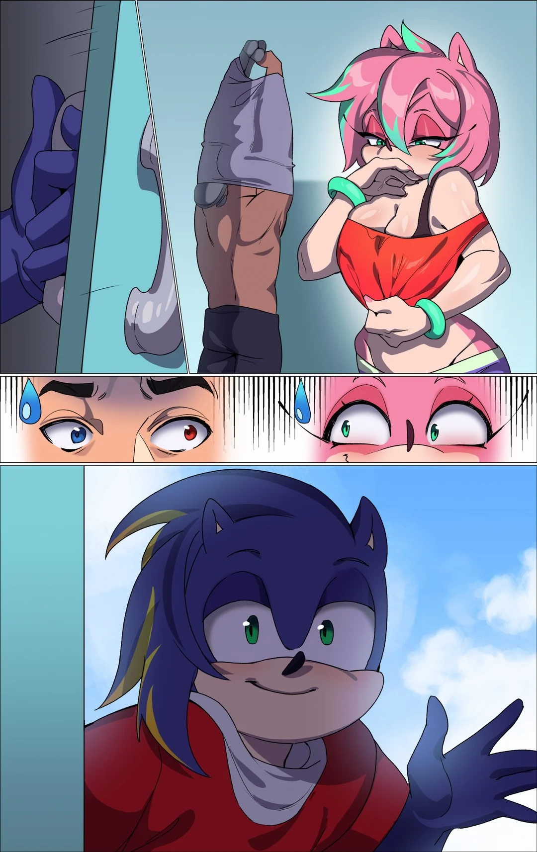 Comic Porno Uwu - Black Rabbit Shone (#6)