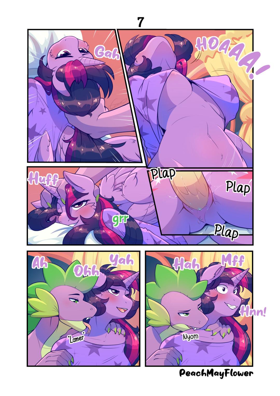 Comic Porno de [PeachMayFlower] Race Against The Cock (My Little Pony) (#9)