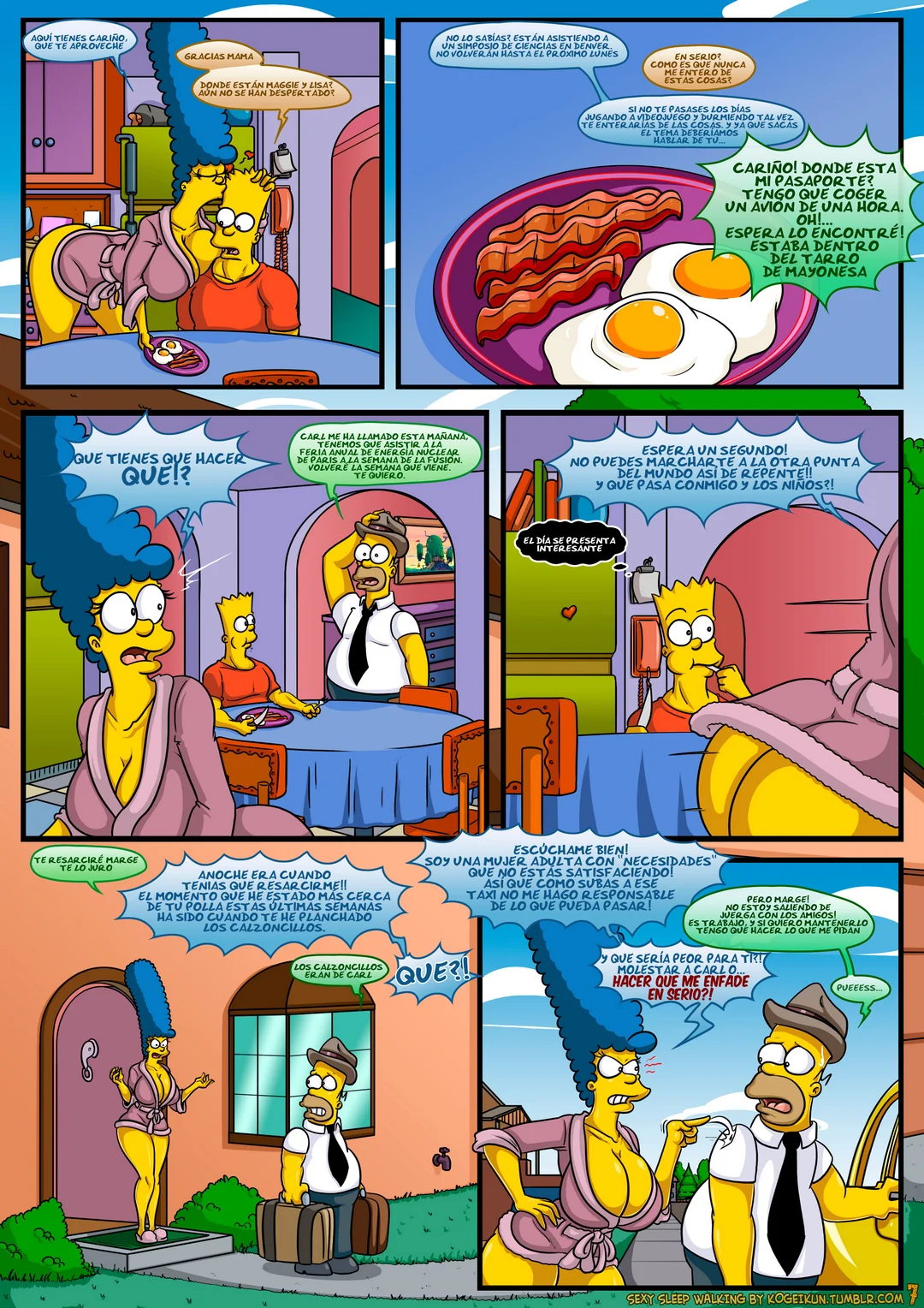 Comic Porno Sexy Sleep Walking - Kogeikun (#7)