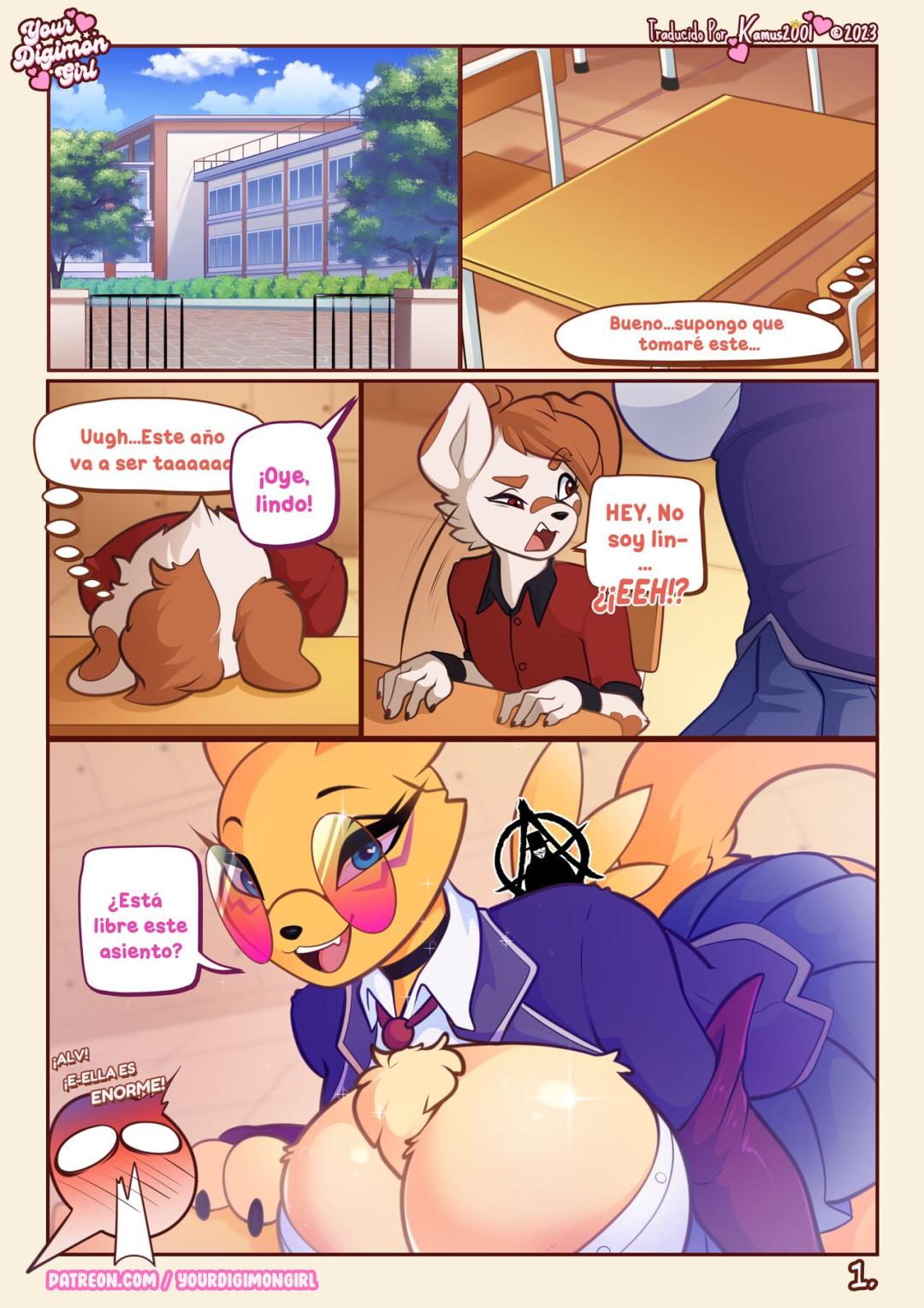 Comic Porno [YourDigimonGirl] How 2 Hide Your Renamon (Digimon) (#3)