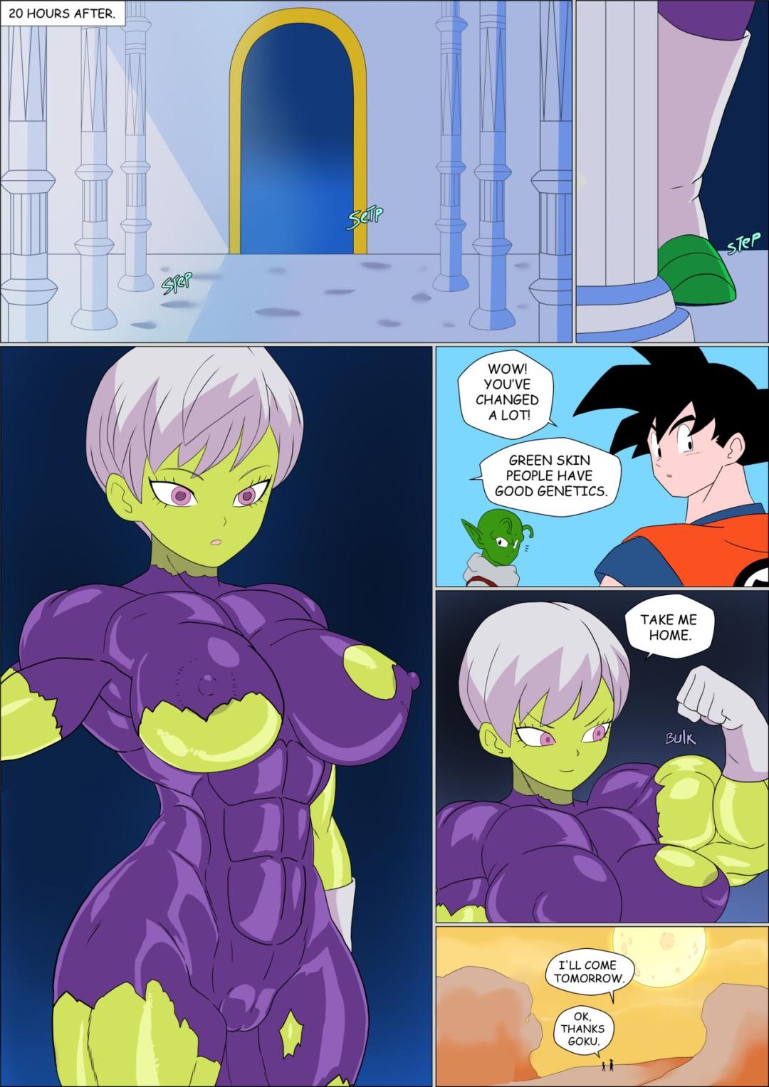 Comic Porno Cheelai X Broly - Zetarok (#7)