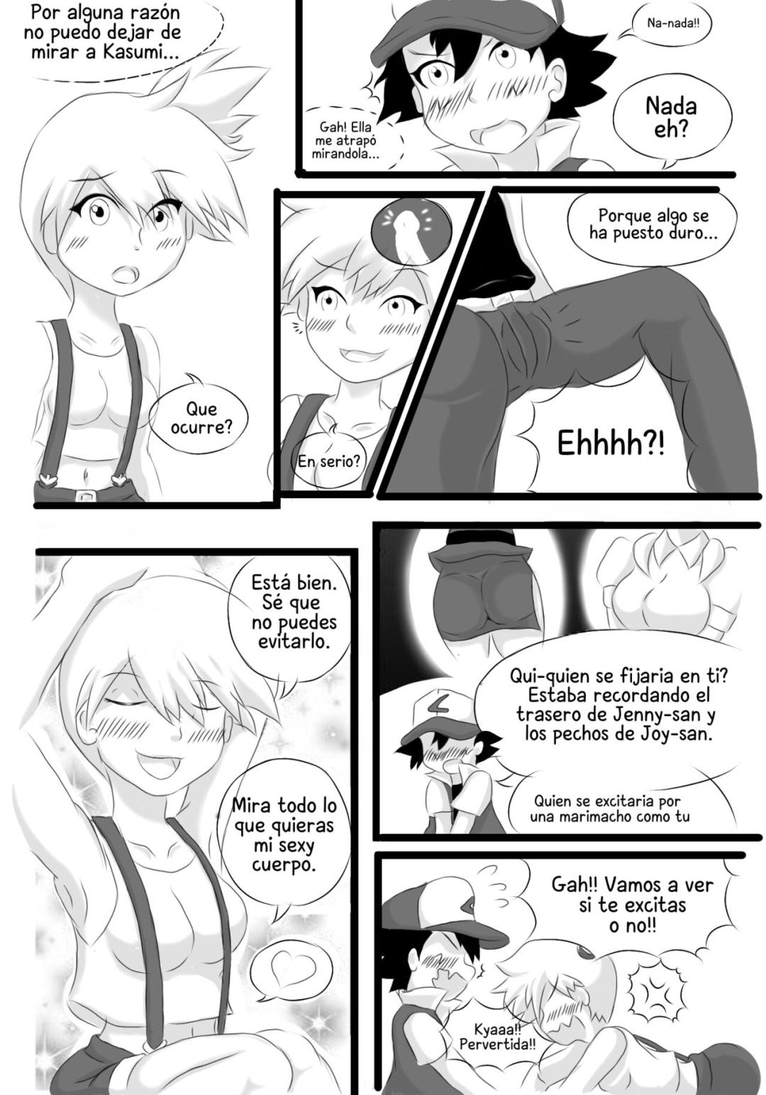 Comic Porno [Maoukouichi] Kasumi And Satoshi (Pokemon) (#3)