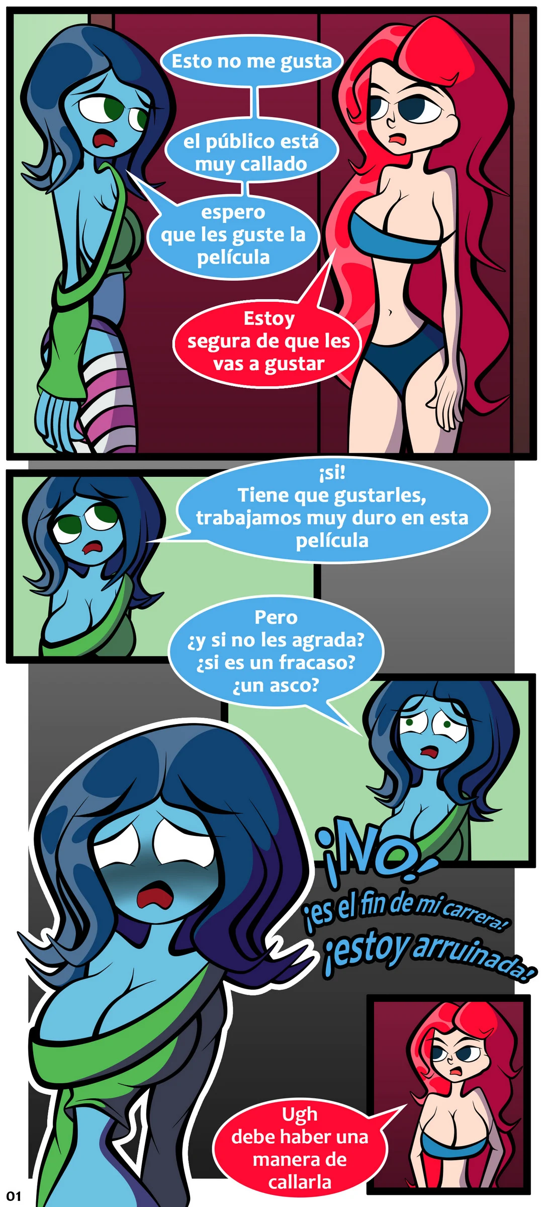 Comic Porno Noche De Estreno - Trece-013 (#2)