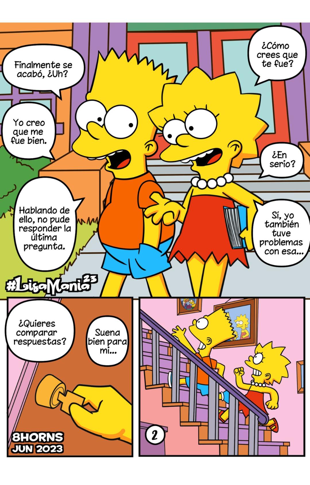 Comic Porno [8muse] Having XXX With The One I Love. LisaMania 2023 (The Simpsons) (#6)