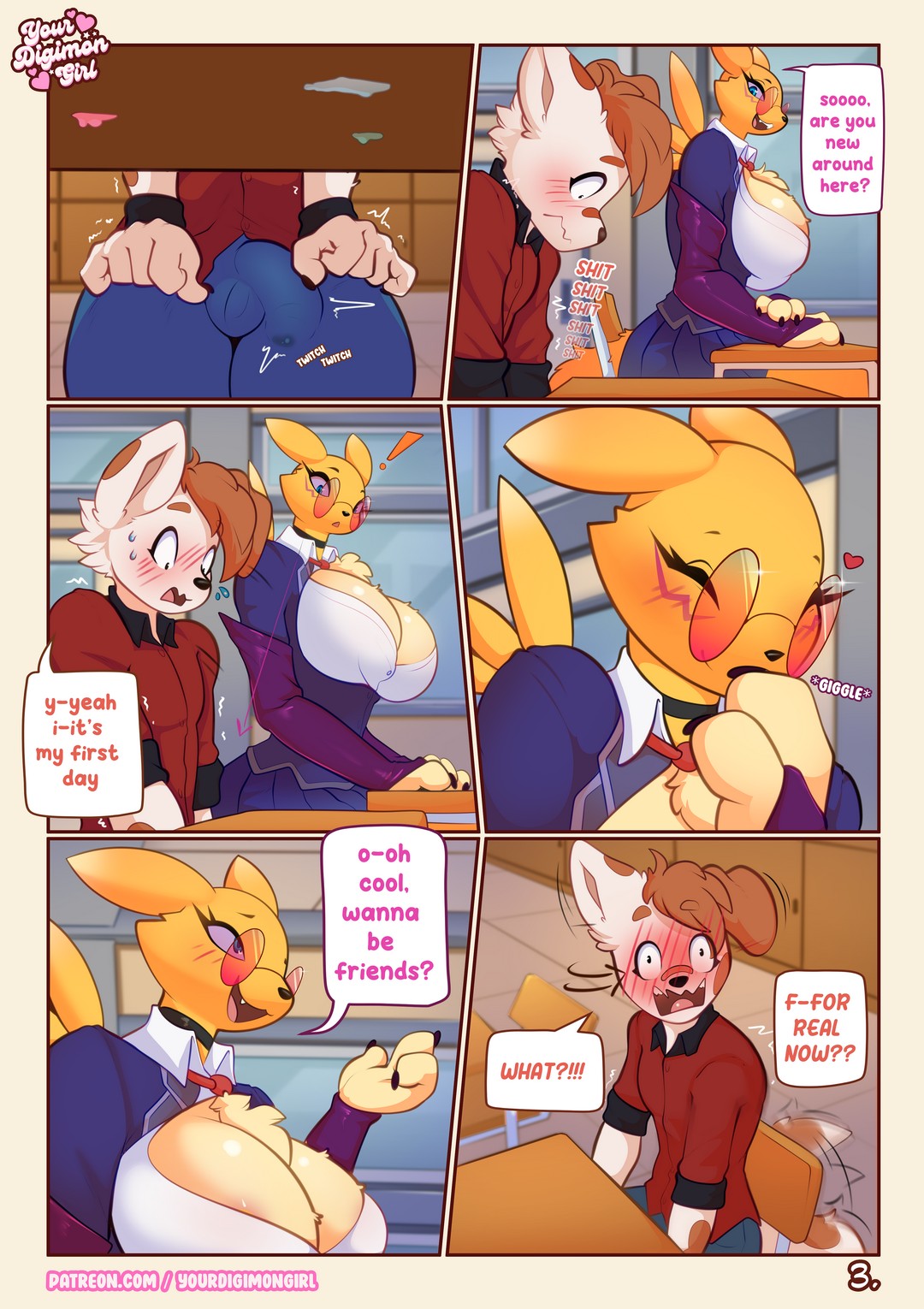 Comic Porno How 2 Hide Your Renamon - YourDigimonGirl (#5)