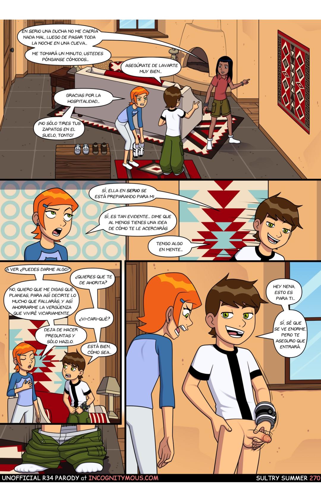 Comic Porno [Incognitymous] Sultry Summer 4 (Ben 10) (#4)