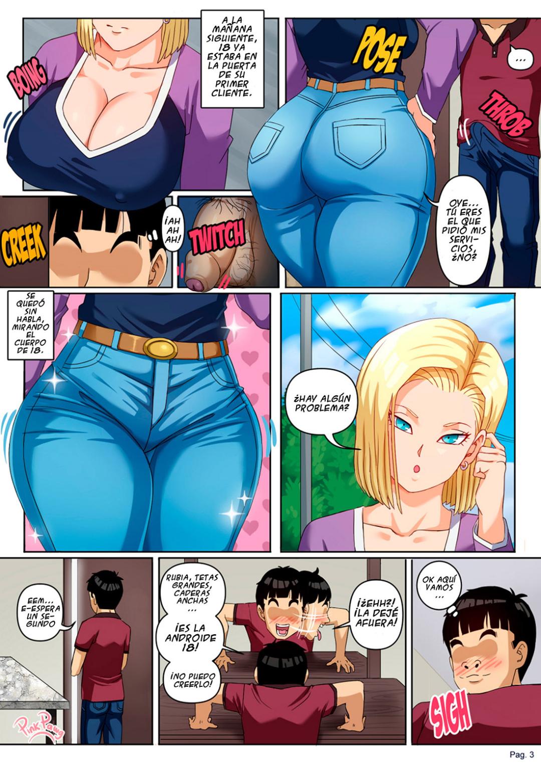 Comic Porno Android 18 NTR - Capitulo 0 (#4)