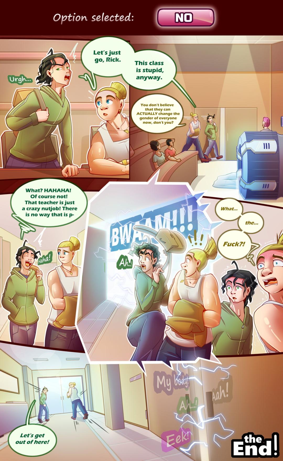 Comic Porno FF For Gender Studies - TGedNathan (#3)