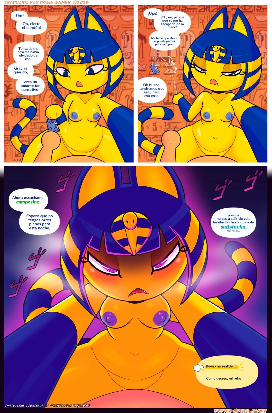 Comic Porno Confessing To Ankha - Cobatsart (#4)
