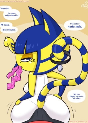 Confessing To Ankha - Cobatsart