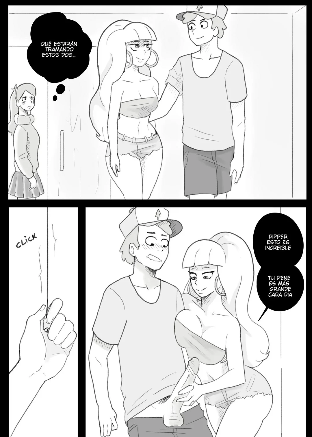 Comic Porno Gravity Fucks - BoobzMaster999 (#3)