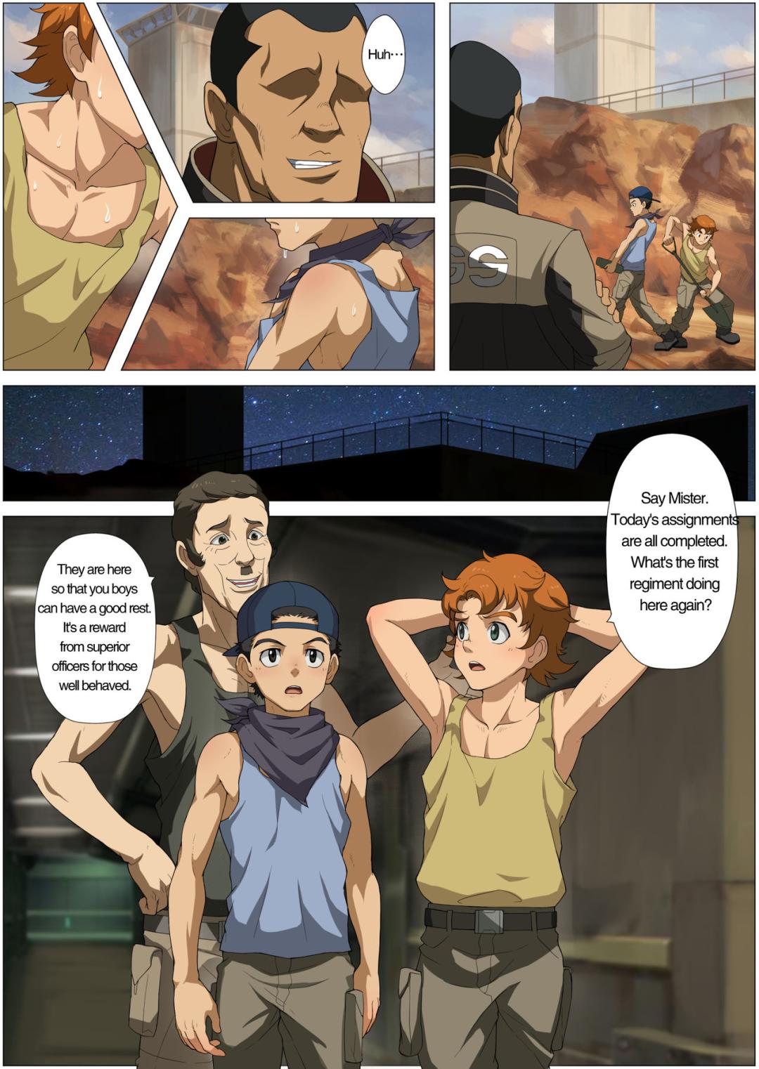 Comic Porno [Betm] Before Dawn (Mobile Suit Gundam Tekketsu No Orphans) (#3)
