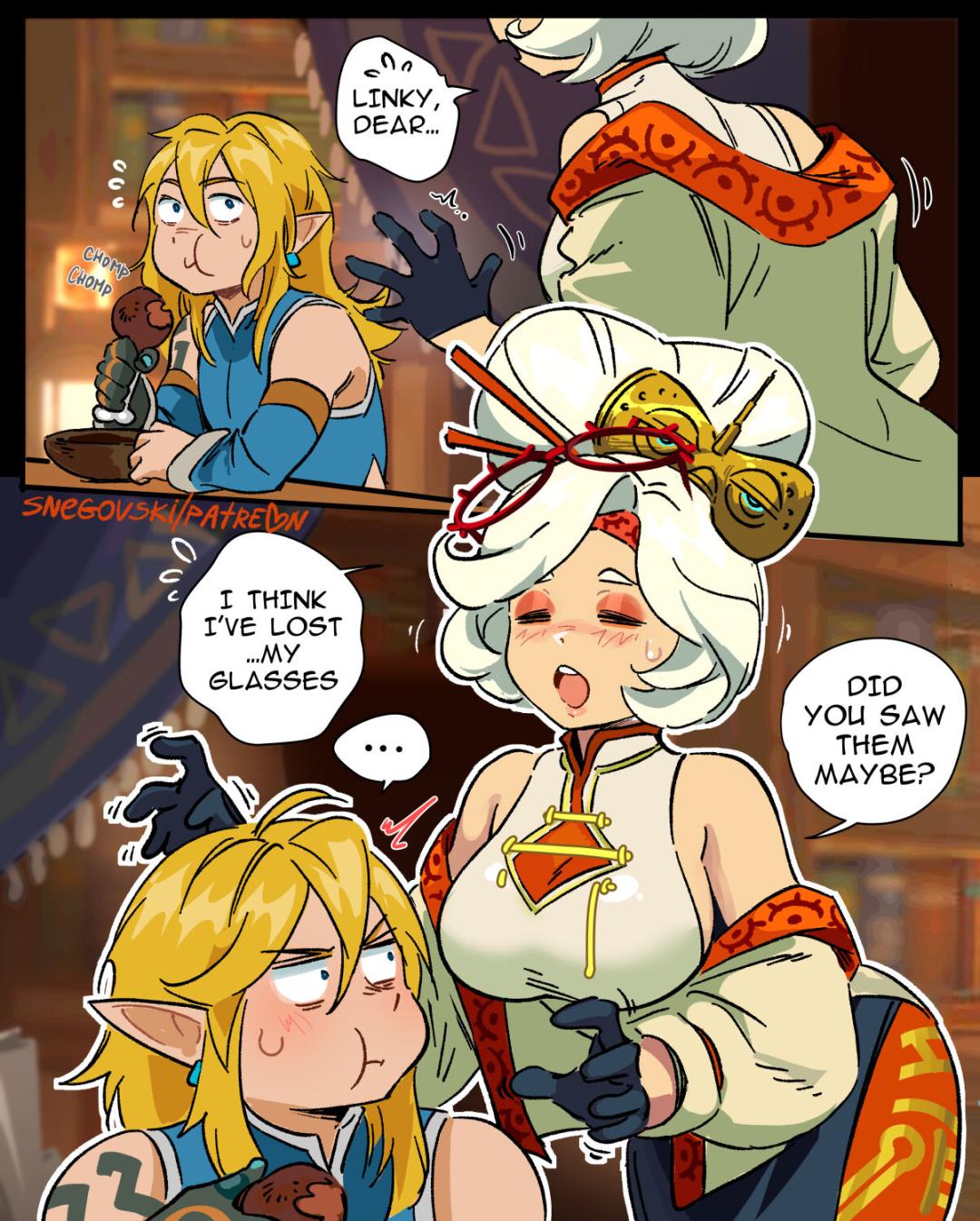 Comic Porno de Puh-Purah’s Glasses - Snegovski (#1)