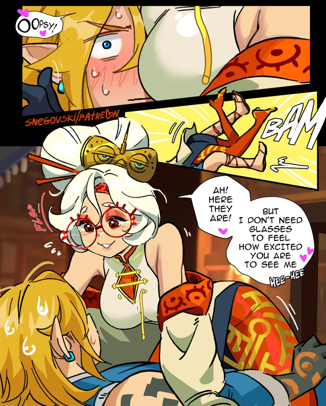Comic Porno Puh-Purah’s Glasses - Snegovski (#2)