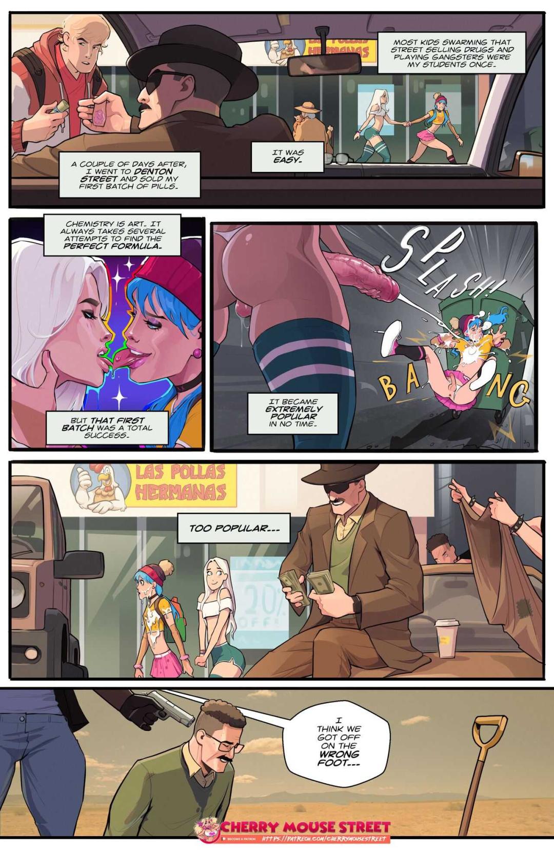Comic Porno The Flynns - Pink Sky - Cherry Mouse Street (#4)