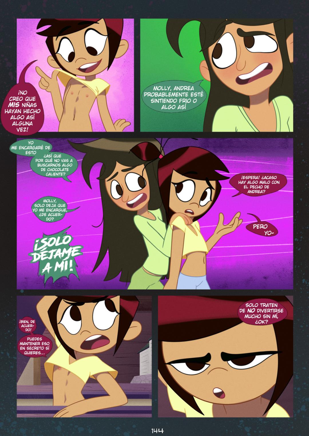 Comic Porno [Graves] Pijamada De Chicas_ Acaba Mal Acaba En Sexo (The Ghost And Molly Mcgee) (#6)