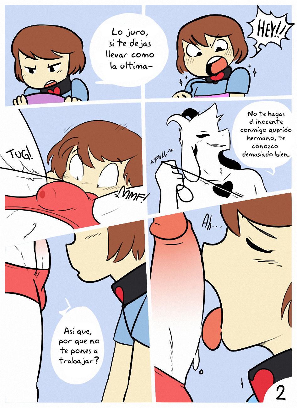 Comic Porno [Dezz] Worship (Undertale) (#2)