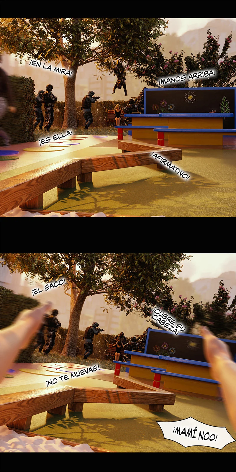 Comic Porno My Neighbor’s Widow 5 - RoseBlue3D (#7)