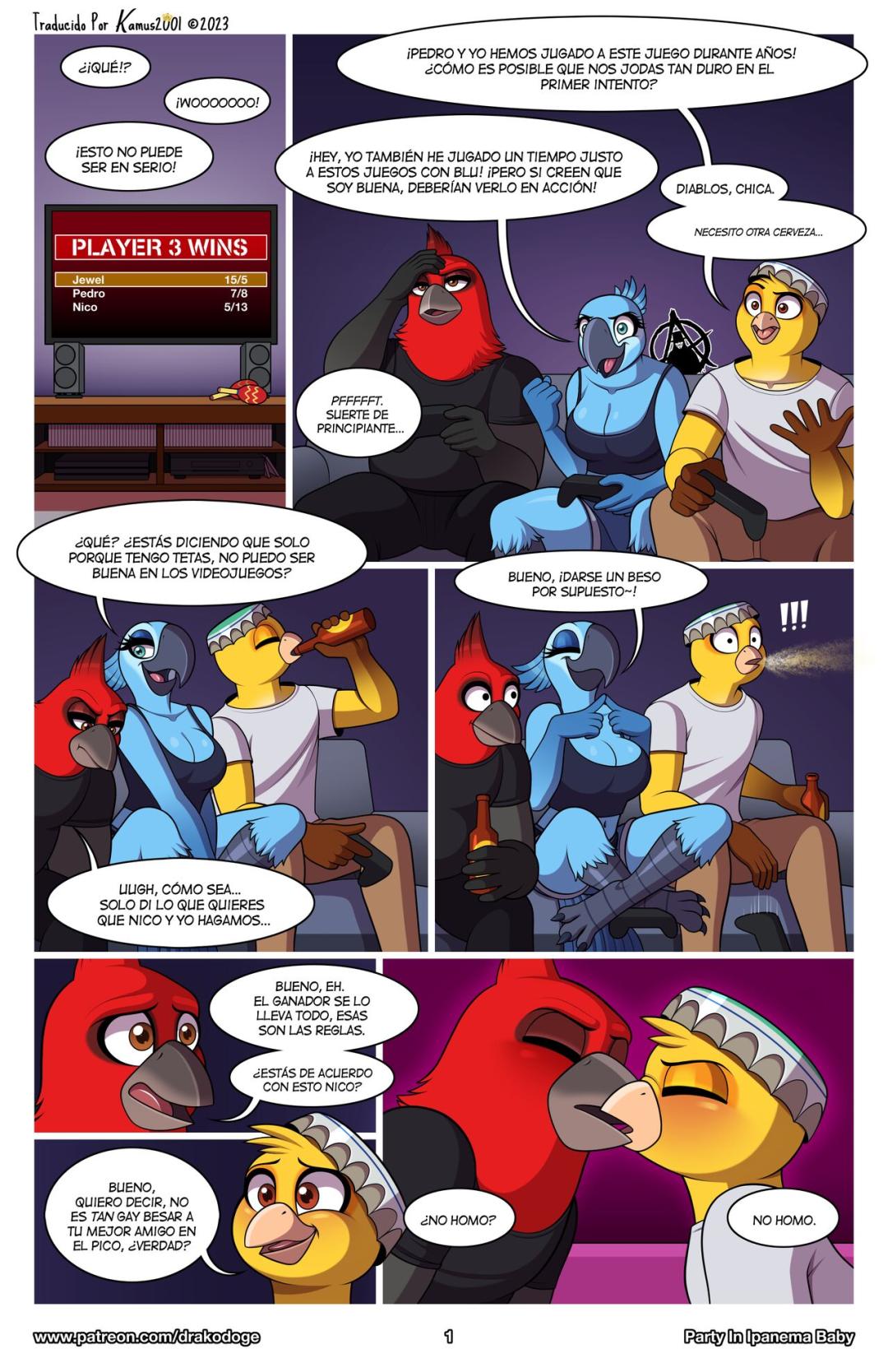 Comic Porno [Drako1997] Party In Ipanema Baby + Extras (HR) (Rio) (#3)