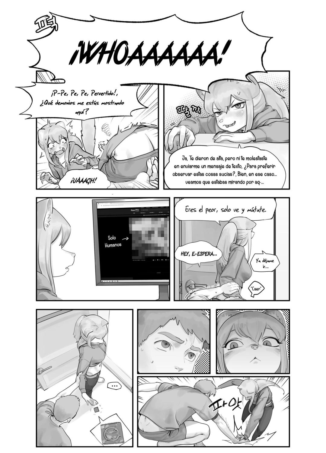 Comic Porno [Gudl] A Suspiciously Erotic Childhood Friend (Furry Porn) (#2)