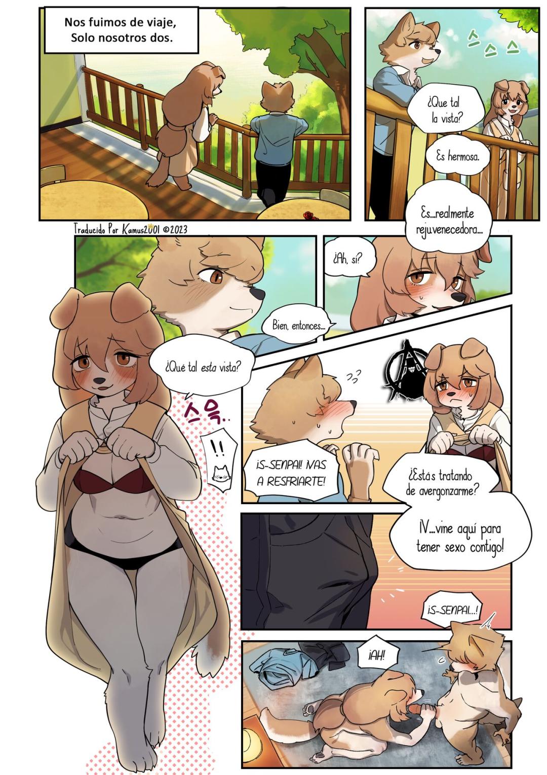 Comic Porno de [Gudl] Senpai (Furry Porn) (#1)