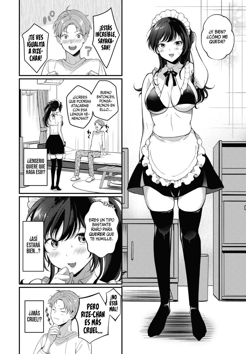 Comic Porno [Sakurai Maki] La Hipersadica Sirvienta Rize-Chan (#4)