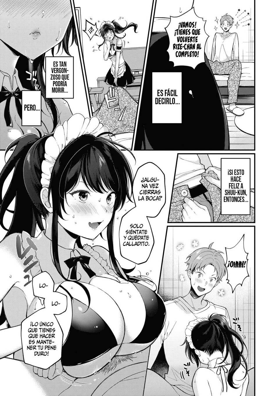Comic Porno [Sakurai Maki] La Hipersadica Sirvienta Rize-Chan (#5)