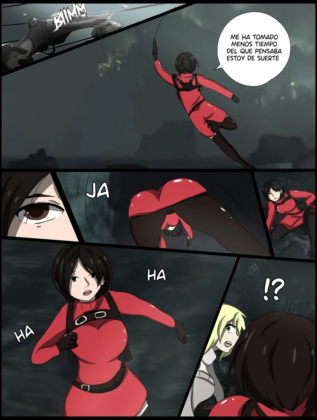 Comic Porno de Ada Wong And A Random Girl - Ducki (#1)