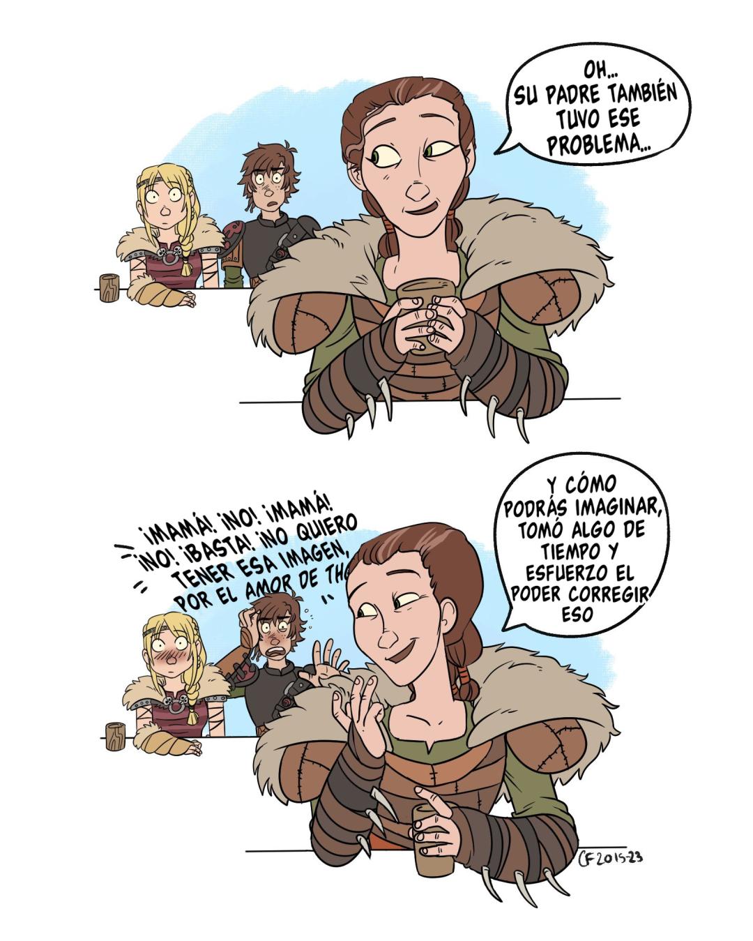Comic Porno [ChromosomeFarm] La Miel & El Hacha (HTTYD) (#6)