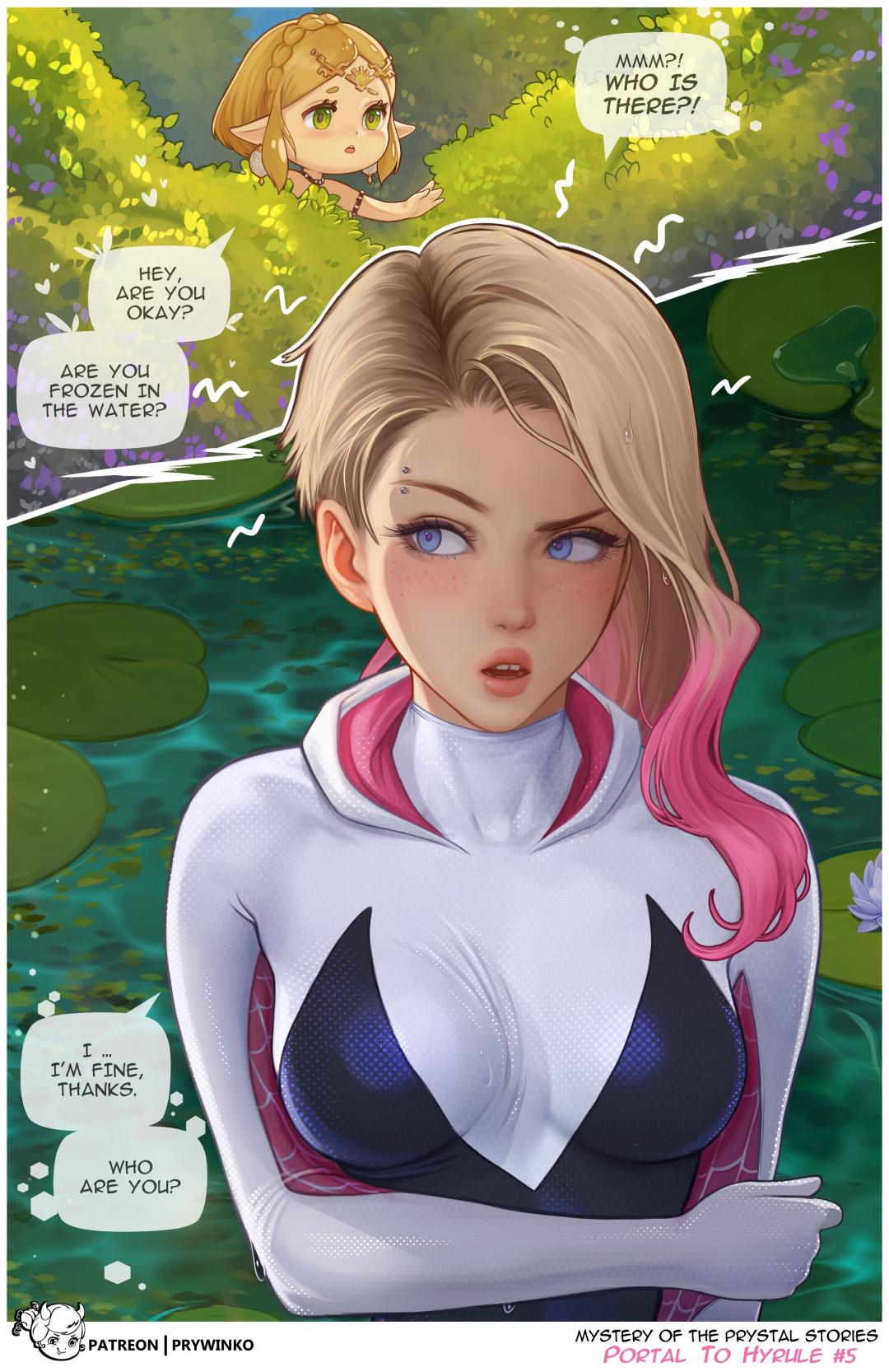 Comic Porno Portal To Hyrule 1 - Prywinko (#5)