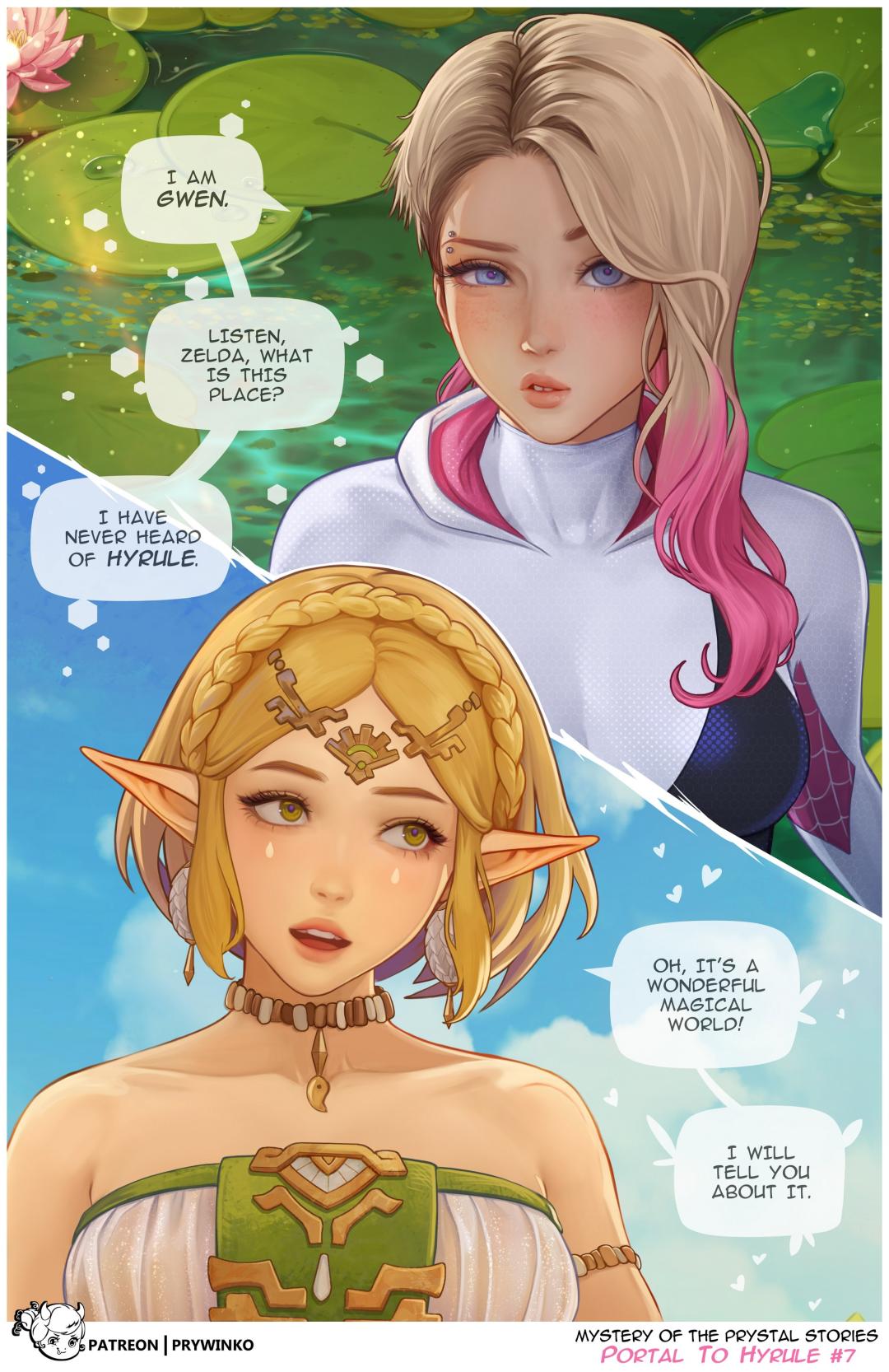 Comic Porno Portal To Hyrule 1 - Prywinko (#7)