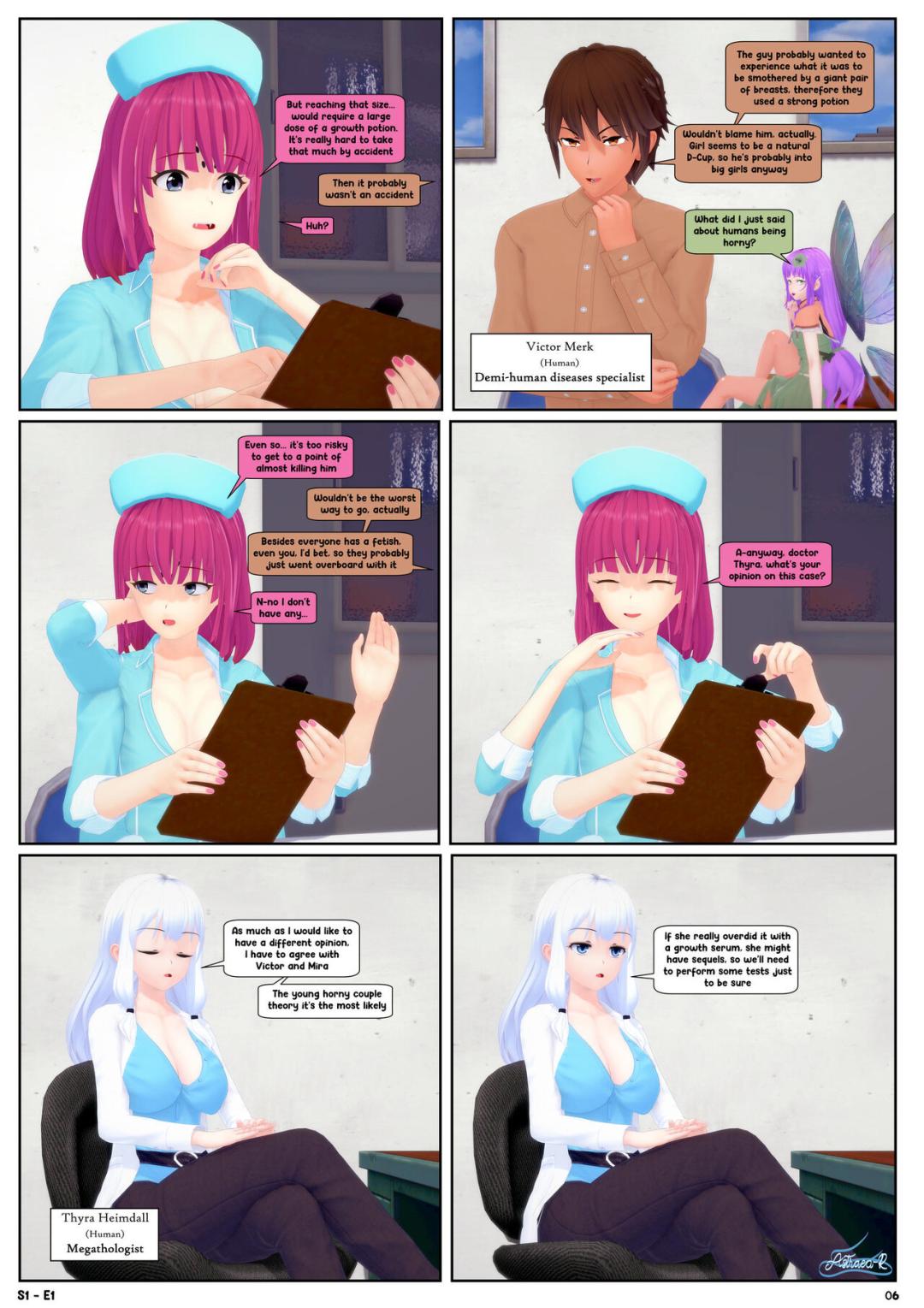 Comic Porno Thyra’s Clinic Hours - Astraea-R (#7)