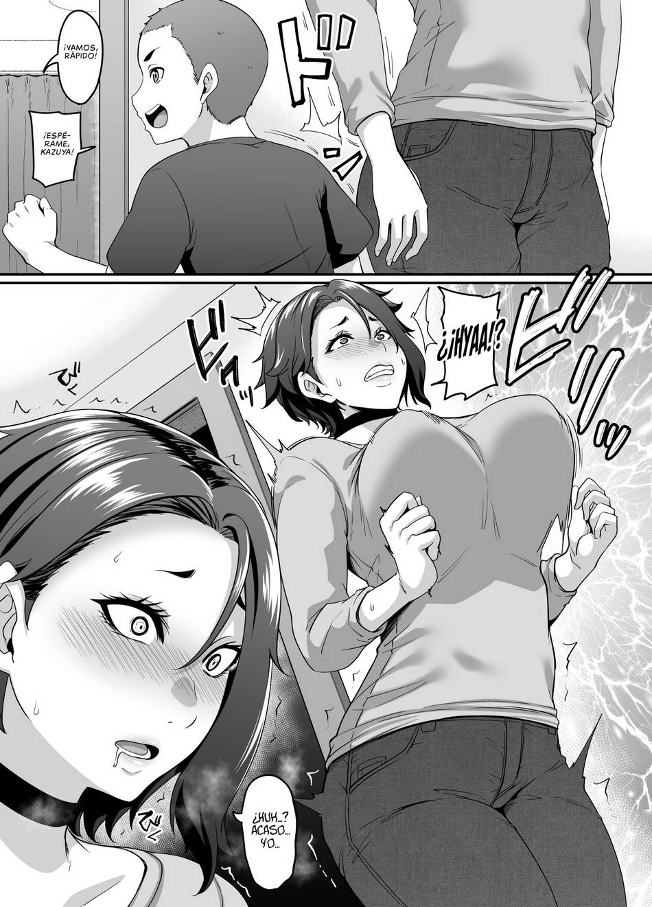 Comic Porno [Kazuhiro] Una Madre Fascinada Con El Mejor Amigo De Su Hijo Desea Convertirse En Su Mujer (#5)