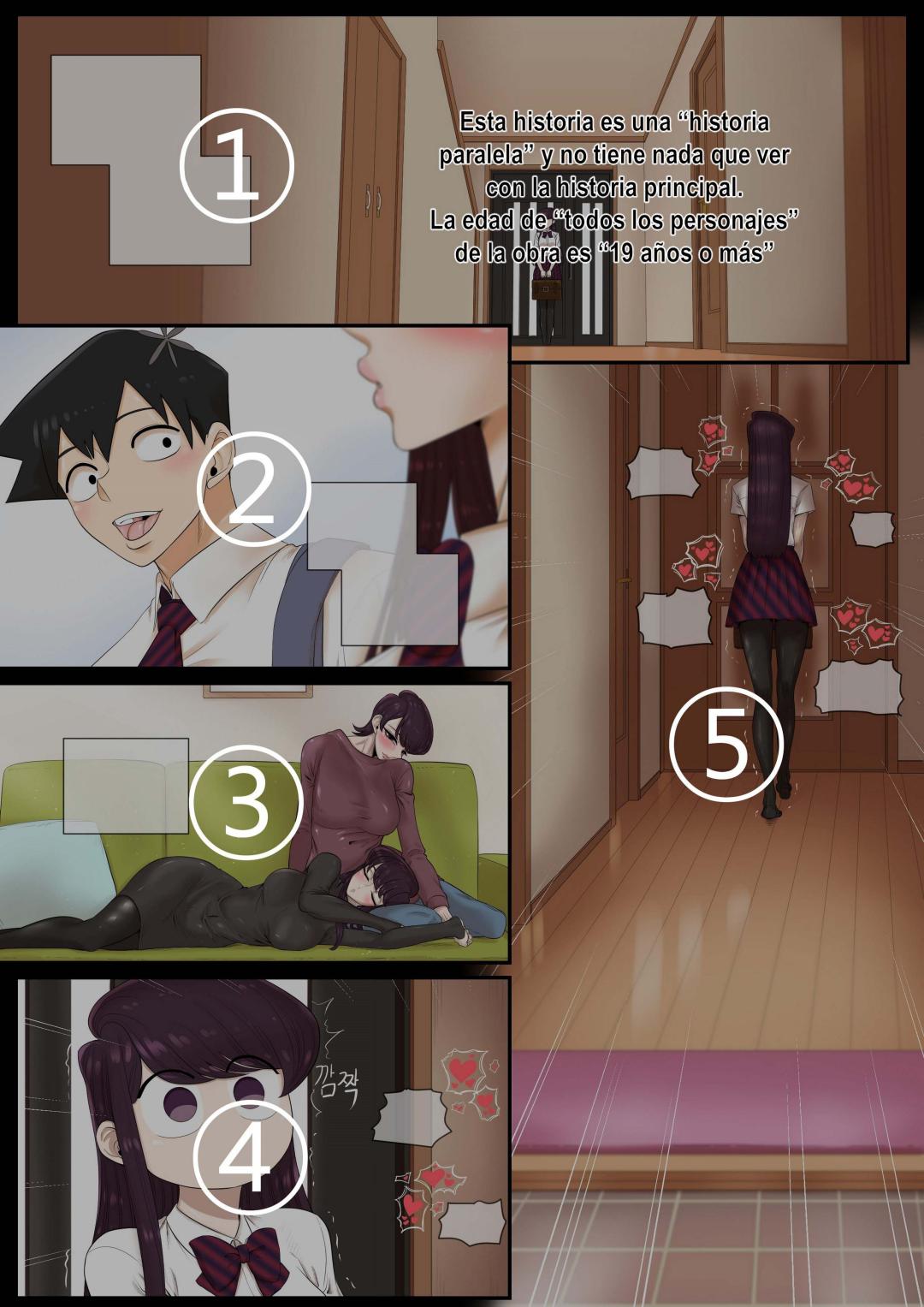 Comic Porno de Komi-San Quiere Estar Con Su Madre - TaejaHo (#1)