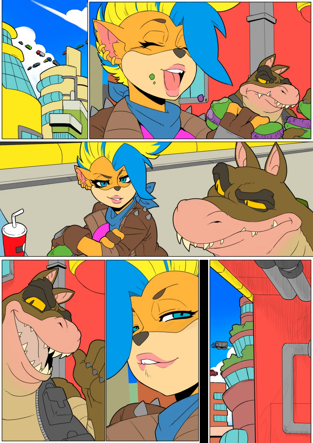Comic Porno Spicy Food - MAD-Project (#2)