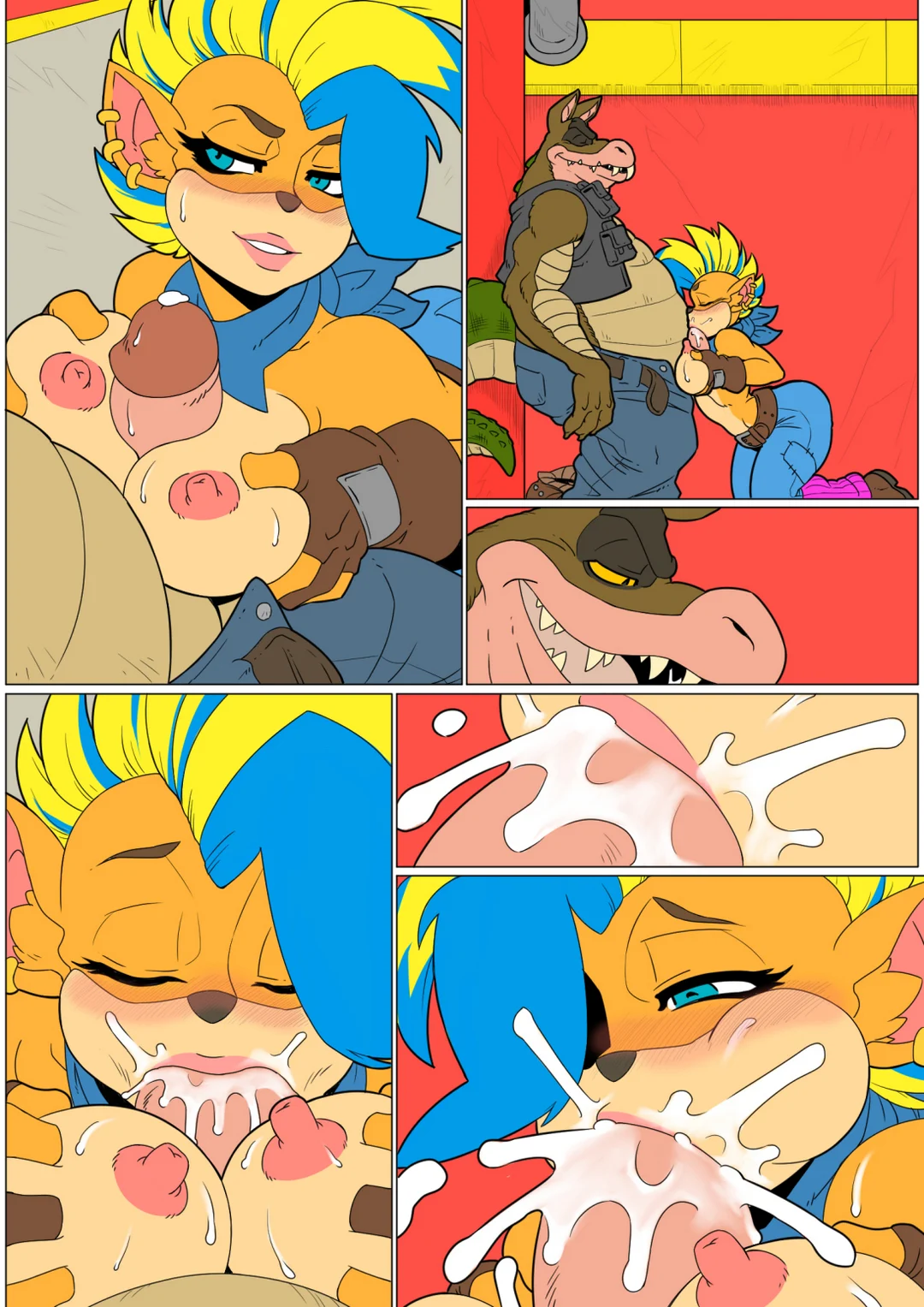 Comic Porno Spicy Food - MAD-Project (#4)