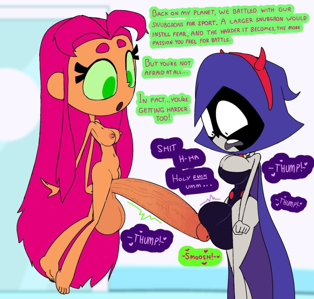 Comic Porno Starfire & Raven - Googabutt (#2)