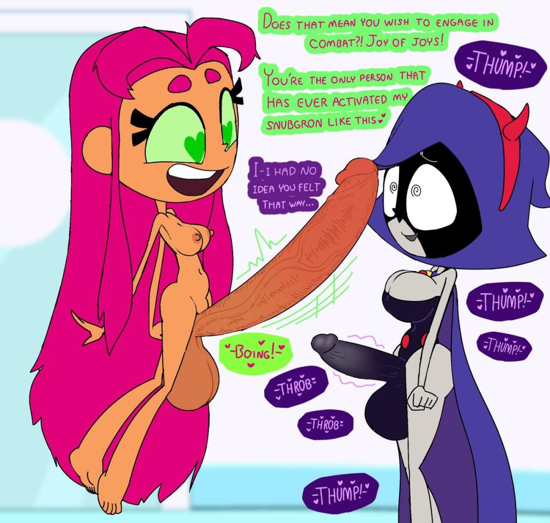 Comic Porno Starfire & Raven - Googabutt (#3)