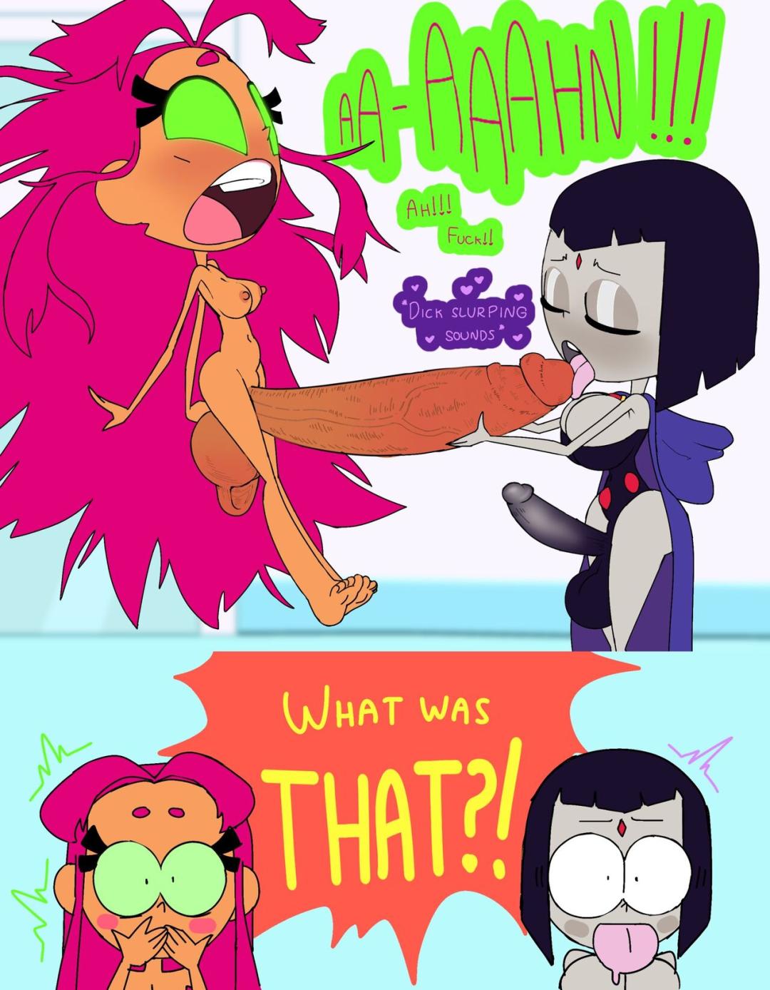 Comic Porno Starfire & Raven - Googabutt (#6)