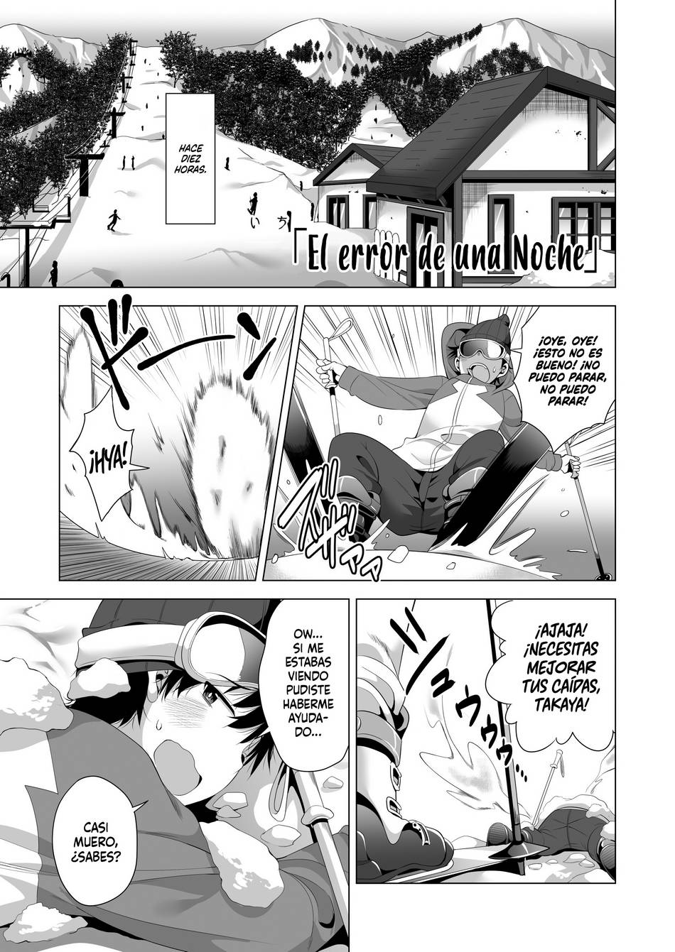 Comic Porno [Aburi Salmon Maru] El Error De Una Noche #1 (#4)