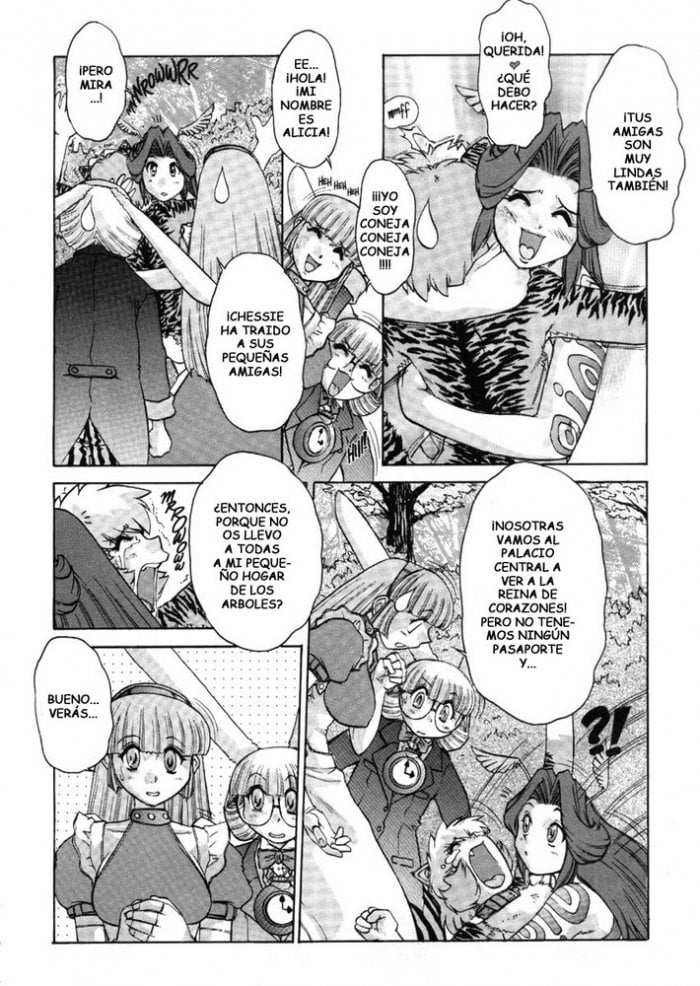 Comic Porno [Juubaori Mashumaro] Alice In Sexland Extreme 1 (#6)