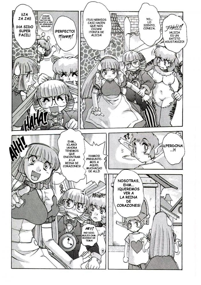 Comic Porno [Juubaori Mashumaro] Alice In Sexland Extreme 4 (#5)