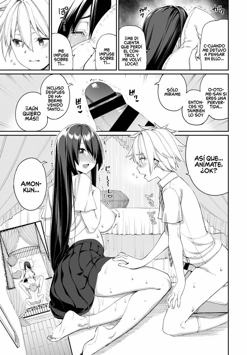 Comic Porno de [Asamine Tel] Hebigami-San & Amon-Kun (#17)