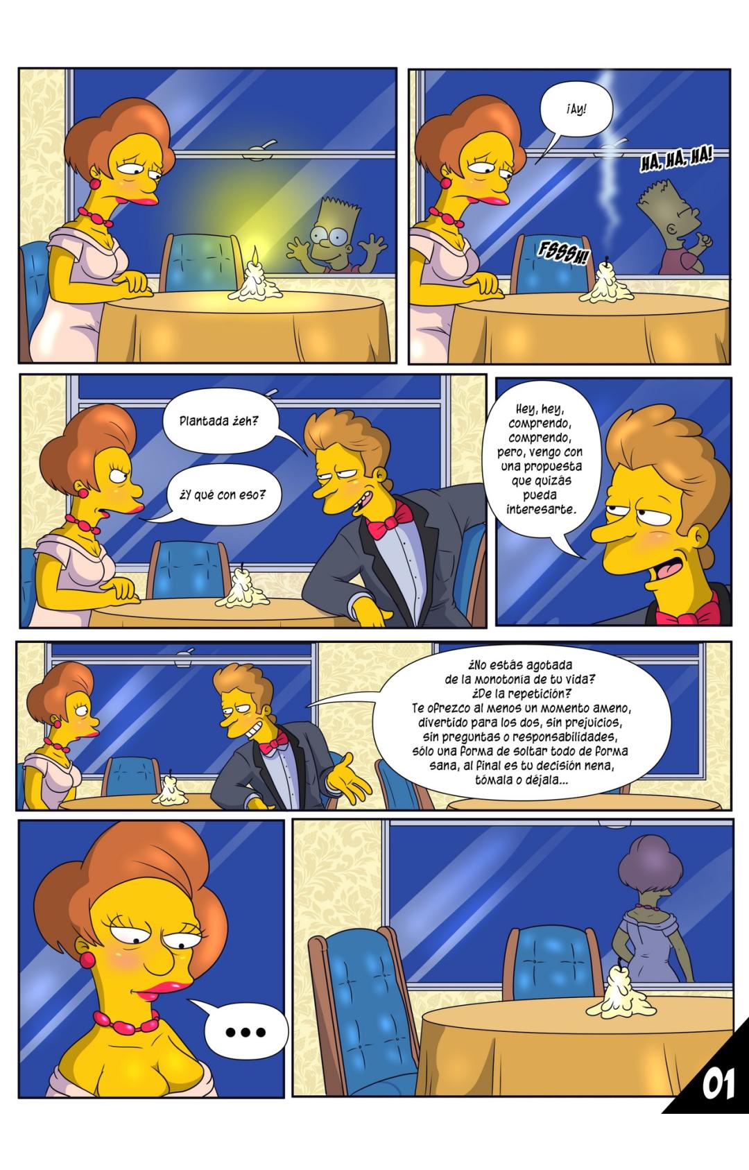 Comic Porno [Macergo] Circunstancias Inesperadas (The Simpsons) (#2)
