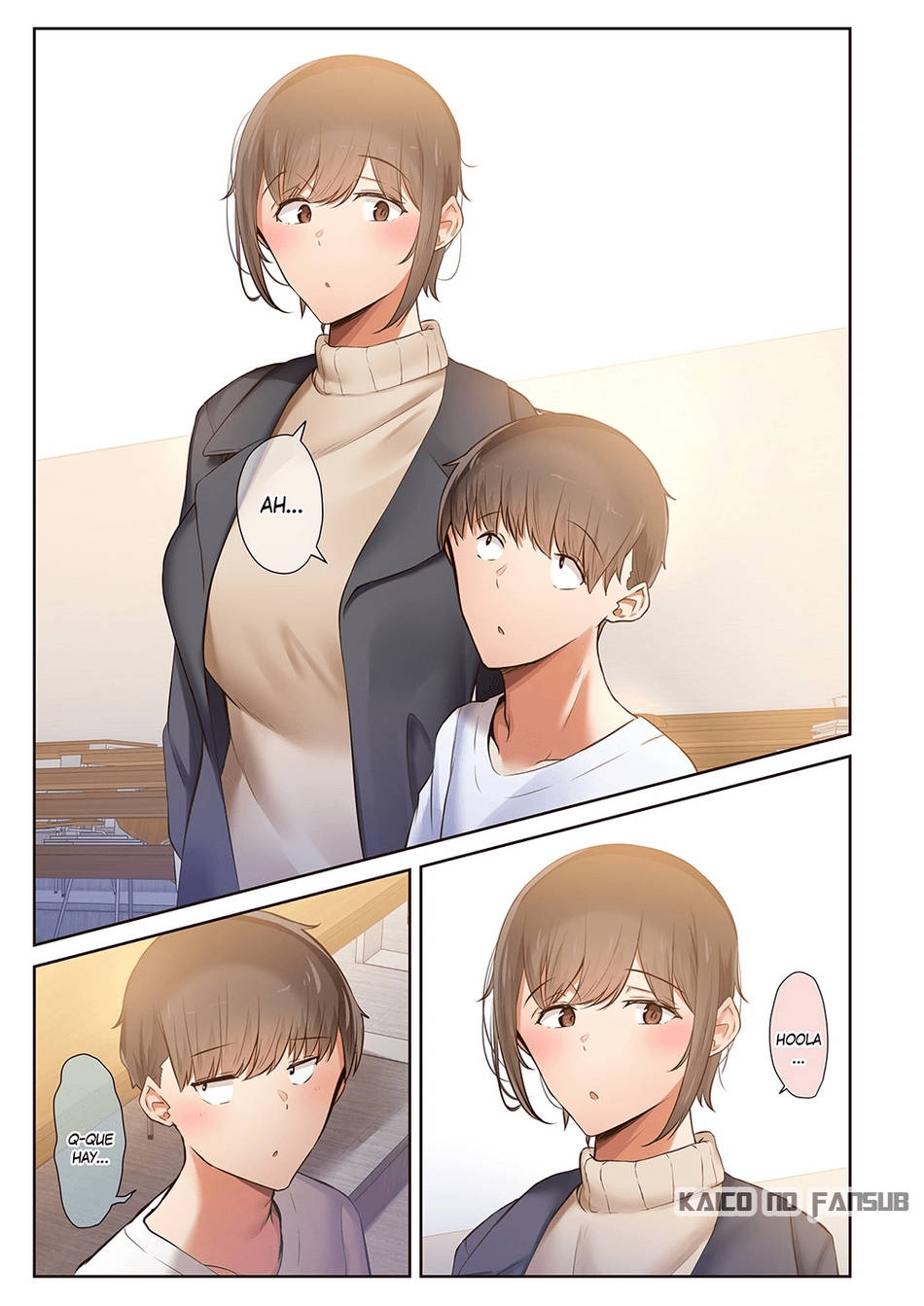Comic Porno [Ubuo] Perdi A Mi Amiga Marimacho Por Una Enorme Verga #2 (#6)