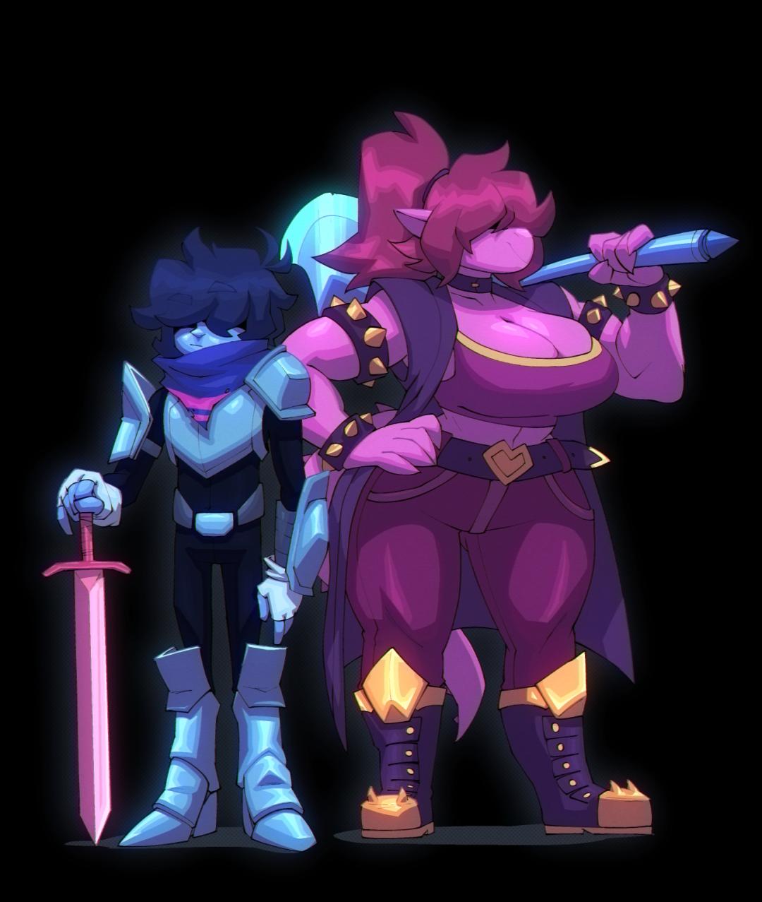 Comic Porno [BigDad] Kris & Susie (Deltarune) (#3)