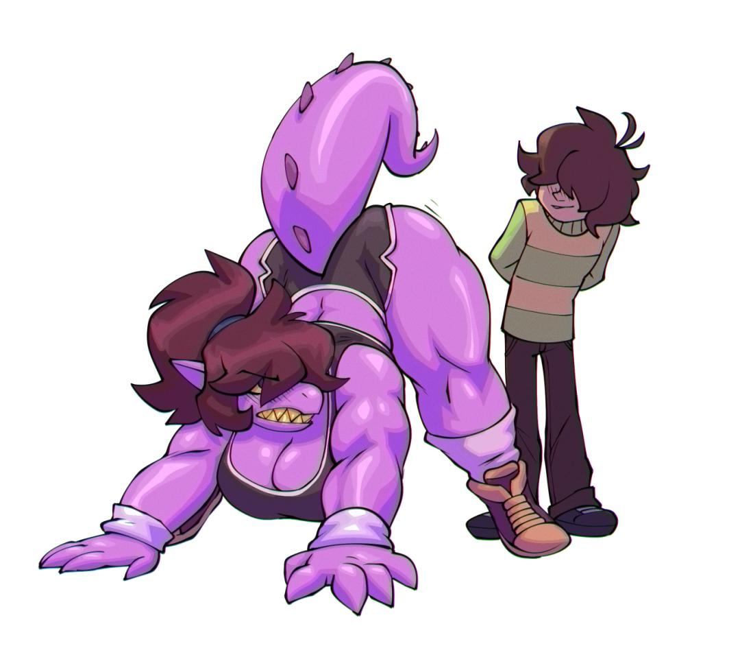 Comic Porno [BigDad] Kris & Susie (Deltarune) (#4)