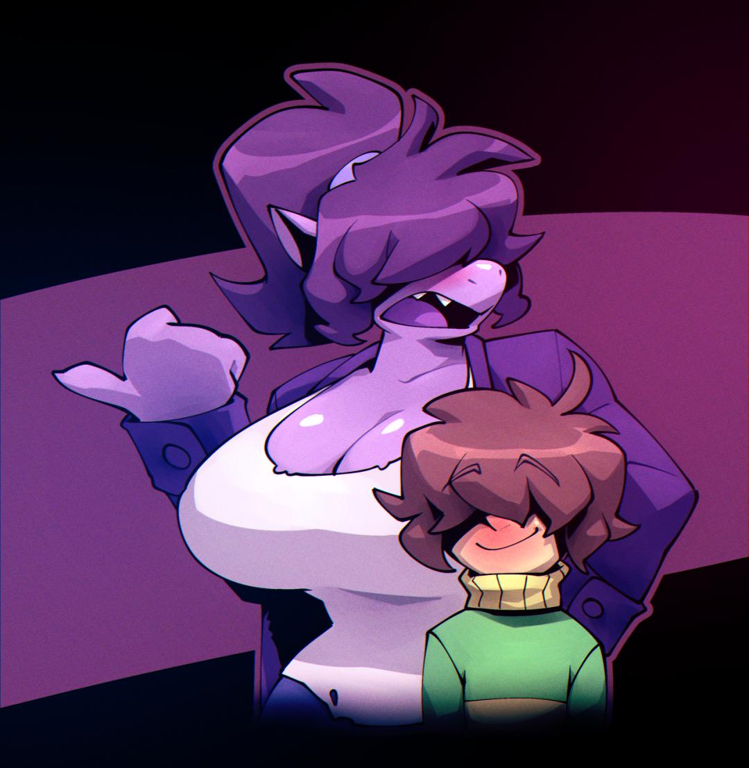 Comic Porno [BigDad] Kris & Susie (Deltarune) (#7)