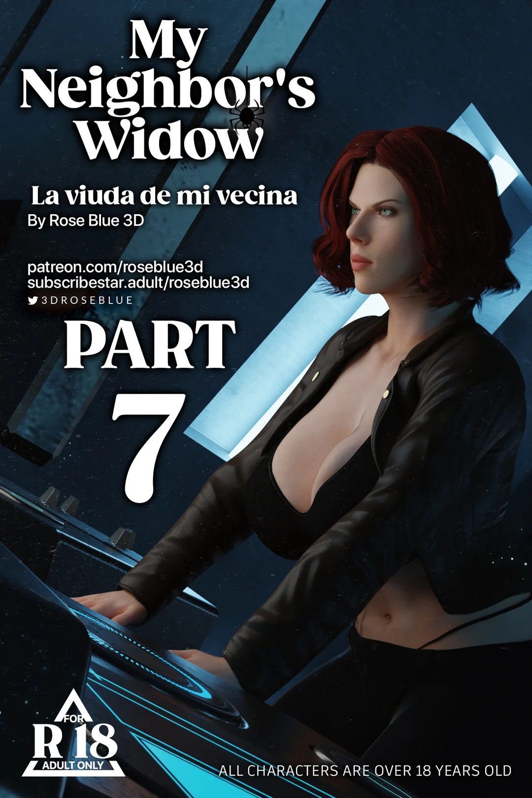 Comic Porno de My Neighbor’s Widow 7 - RoseBlue3D (#1)